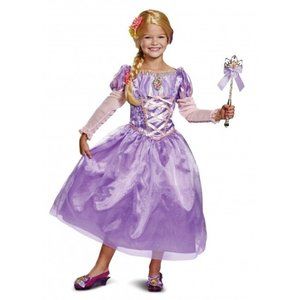 Rapunzel Deluxe Costume Girls Size (4-6x)